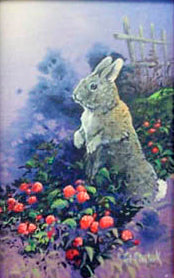 Bunny in the Berries
